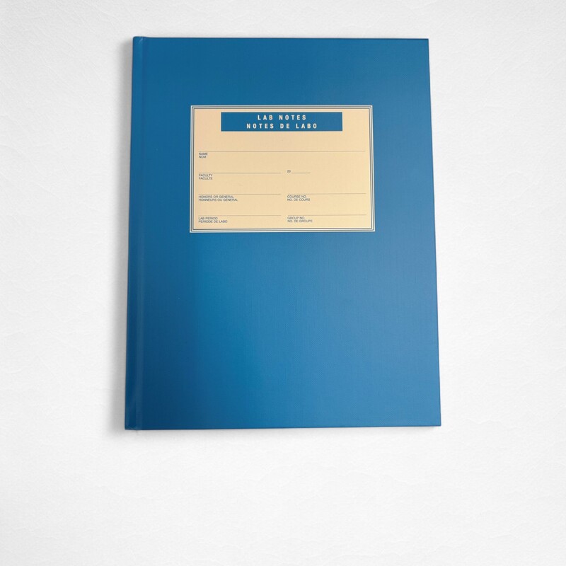 Notebook, Lab Chemistry