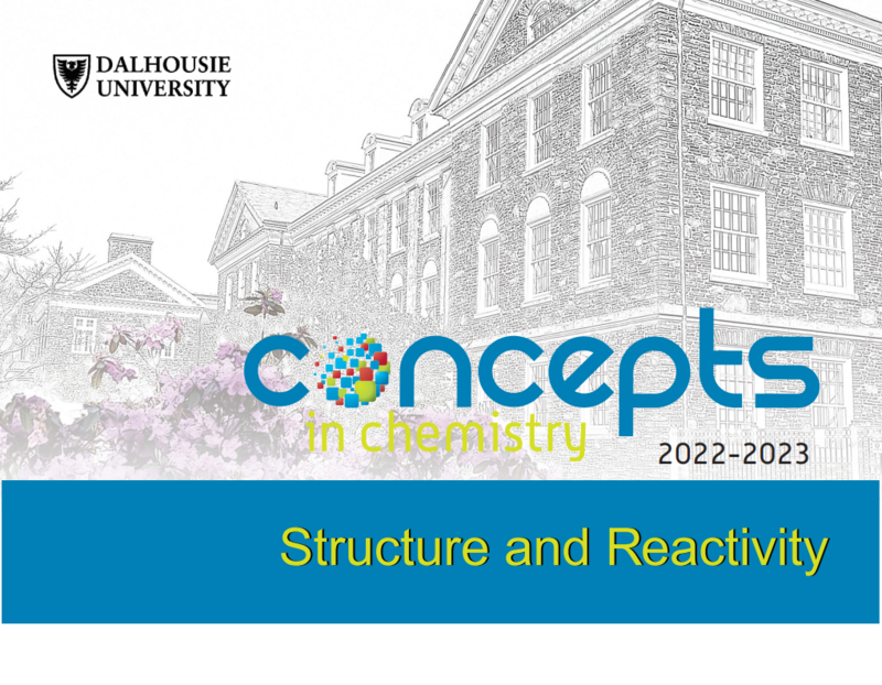 Concepts In Chemistry: Structure & Reactivity