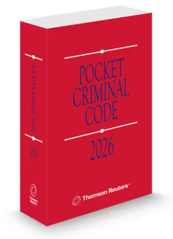 Pocket Criminal Code 2026 + Proview