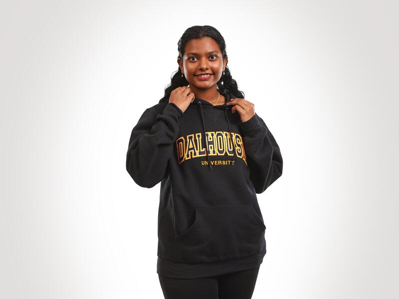 Sweatshirt, Russell Hoodie Triple Twill