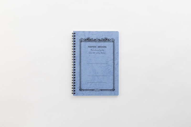 Apica Cd Twin Ring A5 Notebook- 50 Sheets 6" X 8"