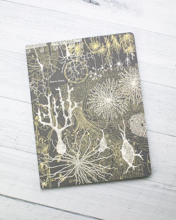 Cognitive Surplus Neurons Ruled Softcover Lined Notebook