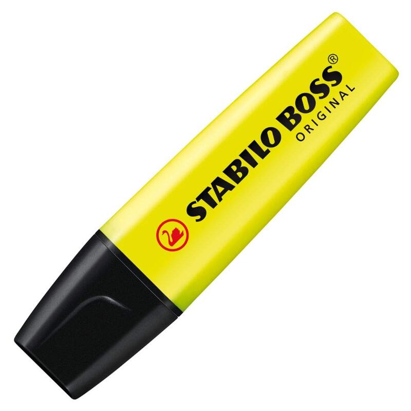 Stabilo Boss Original Yellow Highlighter