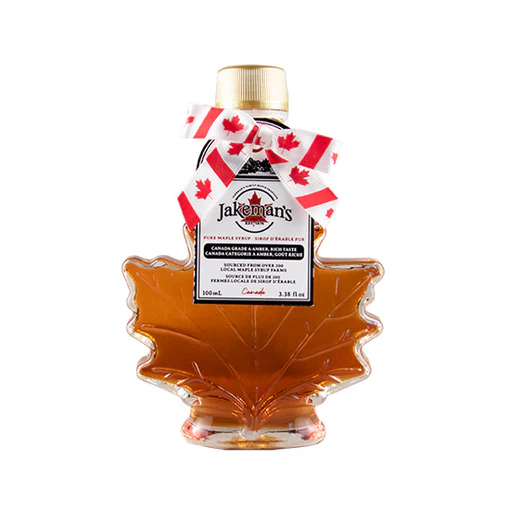 Syrup, Jakeman's Maple Leaf Bottle 100ml