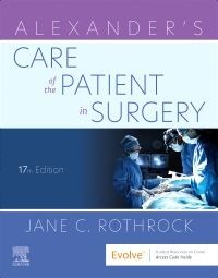 Alexander's Care Of The Patient In Surgery, 17