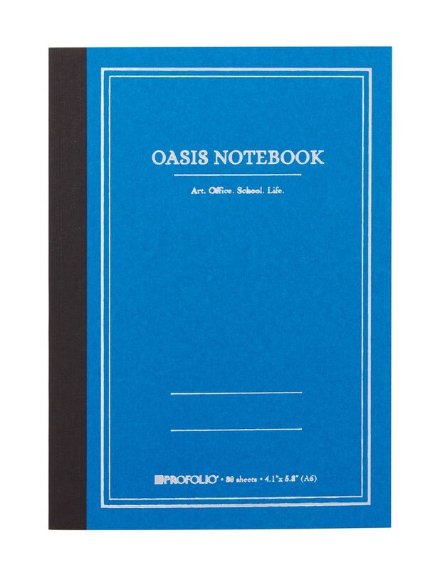 Oasis A6 Notebook- 80 Sheets 4" X 6"