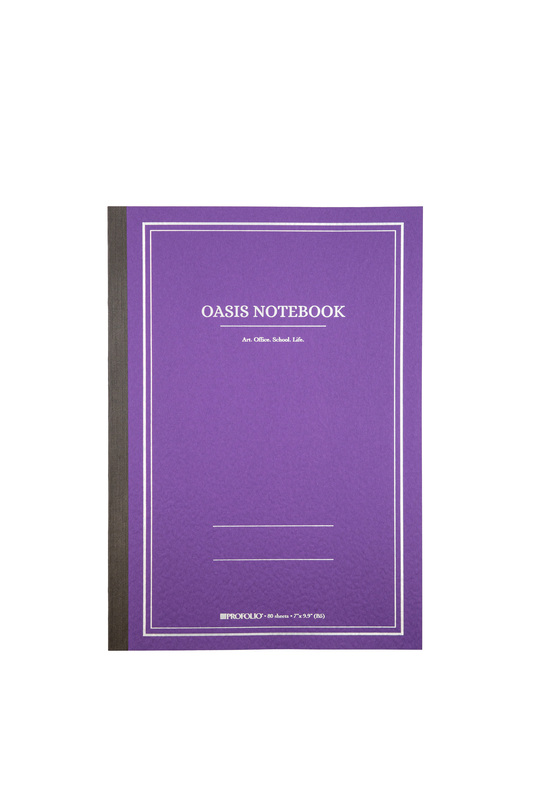 Oasis B5 Notebook- 80 Sheets 7" X 10"