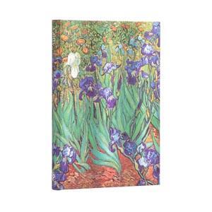 Paperblanks Van Gogh's Irises Hardcover Lined Midi Journal