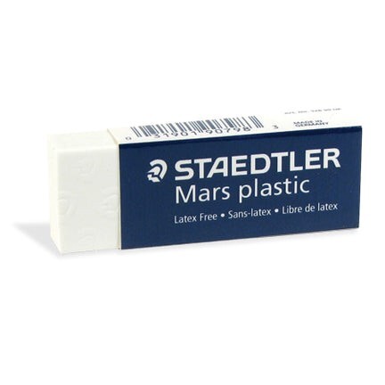 Staedtler White Plastic Eraser