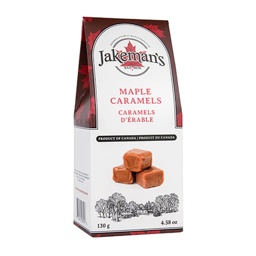 Candy, Jakeman's Maple Caramels 130g